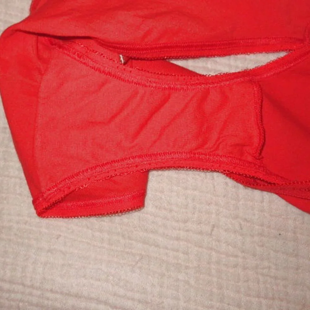 Victoria's Secret Hipster Panty Size XL Embroidered Glitter Holiday Cotton